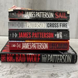 James Patterson Book Bundle Sail Cross Fire Family Lawyer Big Bad Wolf Lifeguard